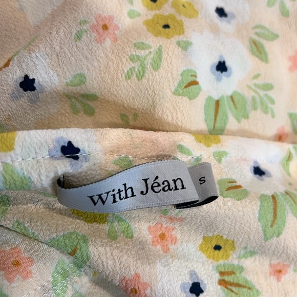 With Jéan Grazia Floral Mini Dress Size S - Picture 7 of 9